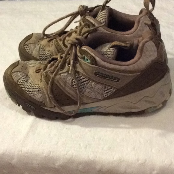 Merrell Ortho-lite brown and beige sneakers # 6.5 - Picture 4 of 8